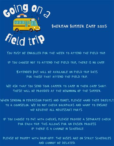 Field Trips 2025